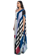 Hand Painted Asymmetrical Dress