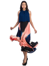 Hand Painted Cape Dress