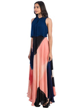 Hand Painted Cape Dress