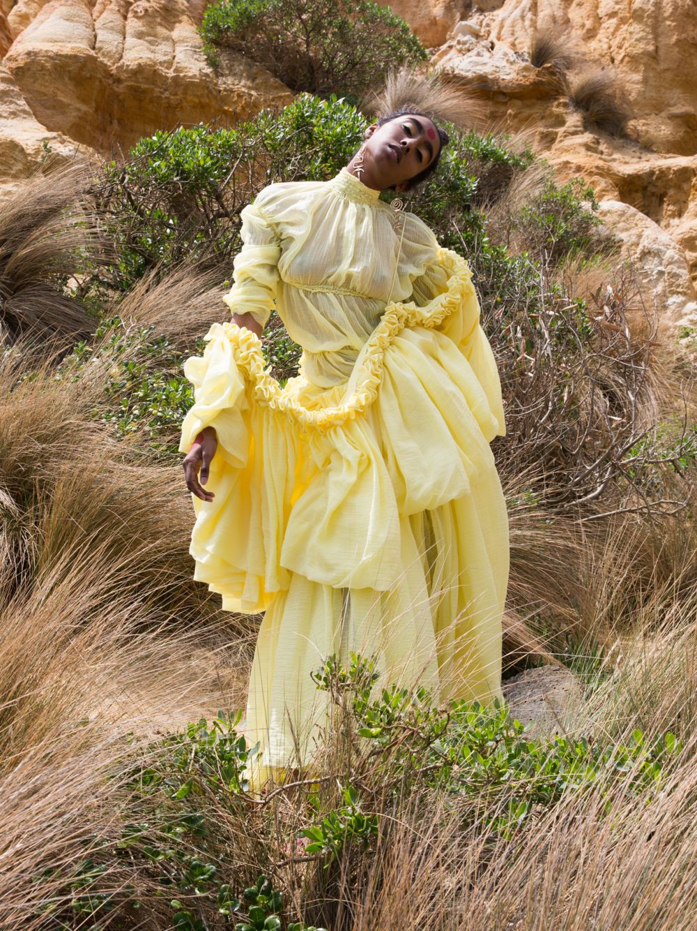 Handwoven Cape, Skirt & T-shirt
