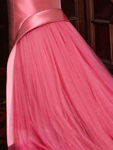 Tubino Dress With Tulles & Belt