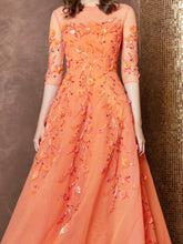 Floral Embellished Gown