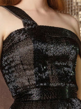 Richly embellished tulle volume gown