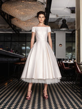 Off-Shoulder Midi-Gown & Belt