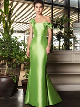 Strapless Mermaid Gown & Waist Belt