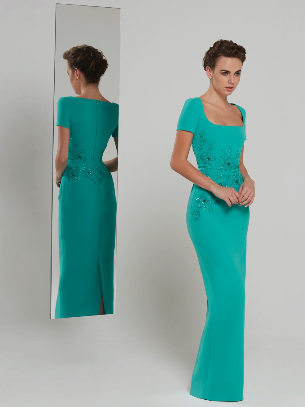 Beaded Tubino Dress