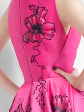Long Fuchsia Dress