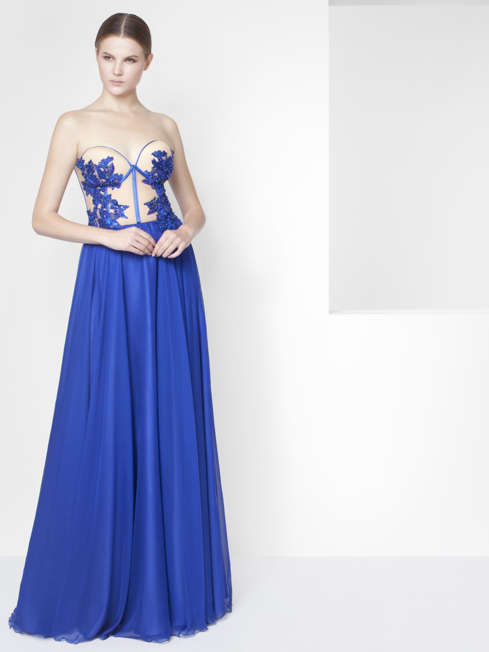 Long Dress With Corset