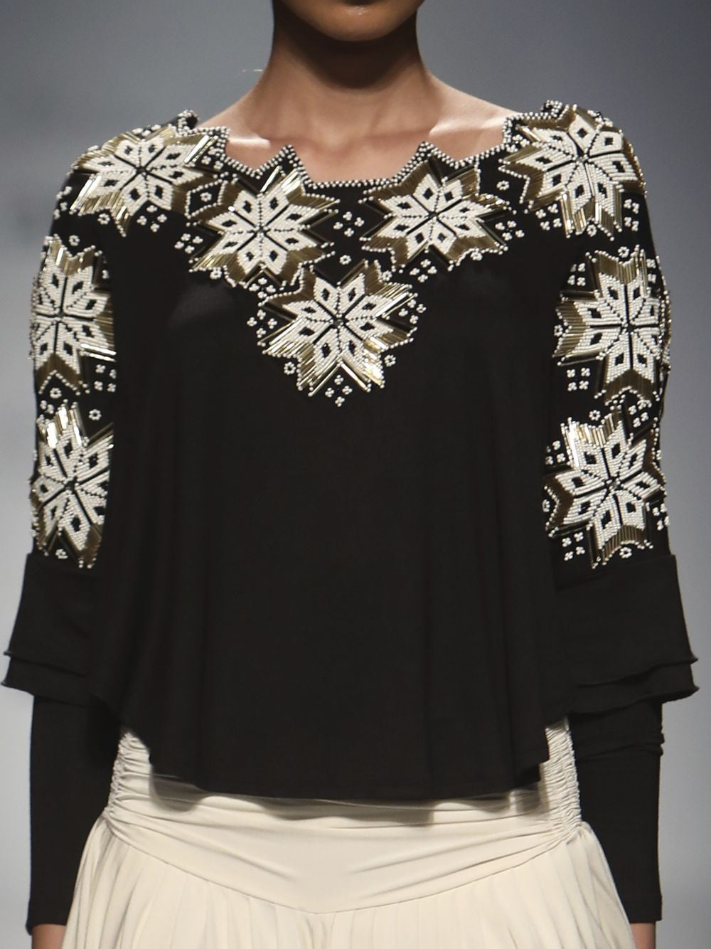 Embellished Mexican Starlite Top