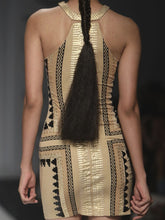Block Print Aztec Short Dress