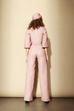 Pink Linen Jumpsuit