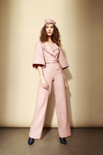 Pink Linen Jumpsuit