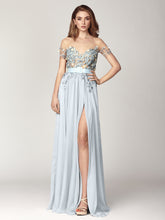 Embellished Chiffon Dress