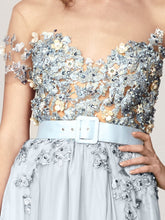 Embellished Chiffon Dress