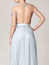 Embellished Chiffon Dress