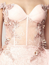 Lace Dress With Corset