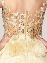 Embroidered Fringe Dress