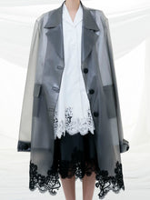 Transparent Jacket With Lace