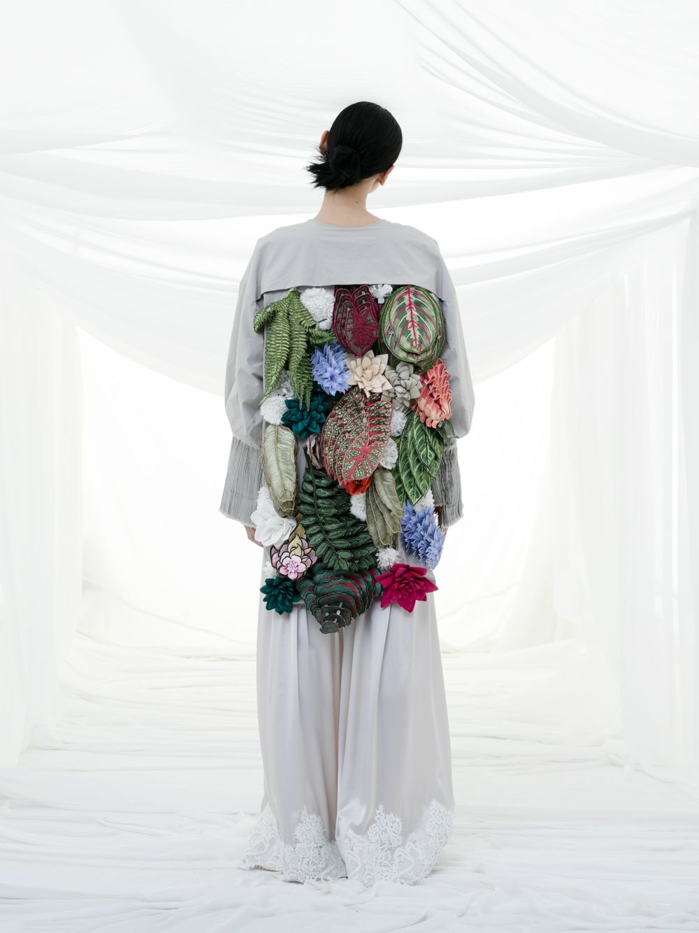 Embroidered Jacket & Jumpsuit