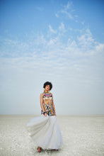 Hand Embroidered Top & Skirt Set