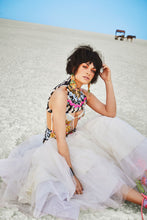 Hand Embroidered Top & Skirt Set