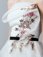 Embellished Top & Asymmetric Dress