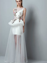 Embellished A-Line Dress