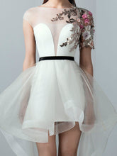 Embellished High-Low Dress