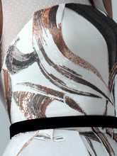 Organza Dress With Asymmetric Peplum