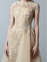 Embroidered Gold Dress