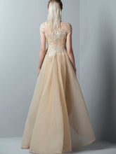Embroidered Gold Dress