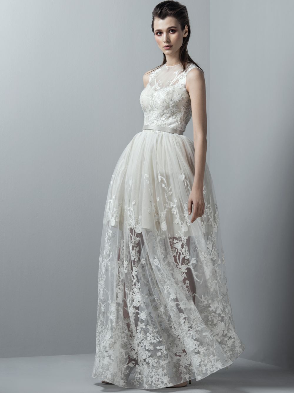 Brodé Illusion Dress