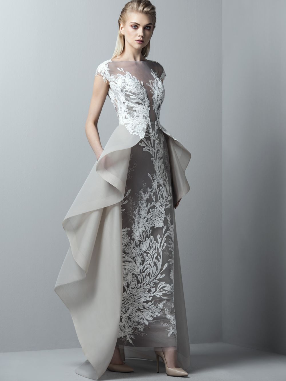 Brodé Illusion Dress