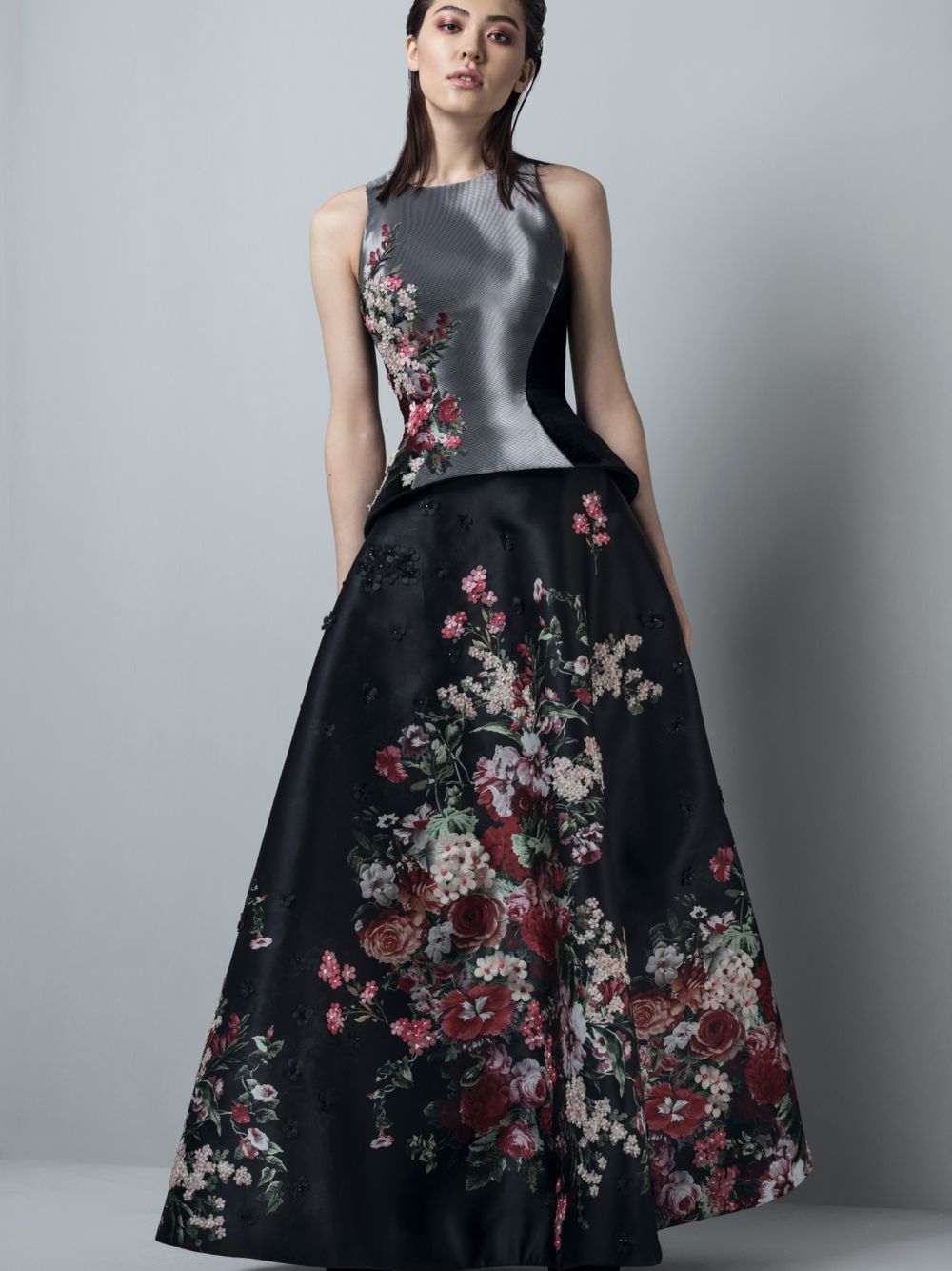 Embellished Top & Skirt
