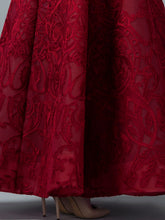 Embroidered A-Line Dress