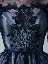 Embroidered Illusion Dress