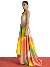 Hand Printed & Embroidered Dress