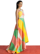Hand Printed & Embroidered Dress