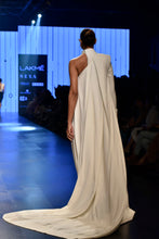 Flap Collar Trapeze Gown