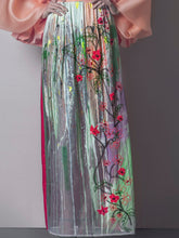 Hand Painted Embroidered Dress &  Jacket