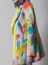 Hand Painted Suit Dress