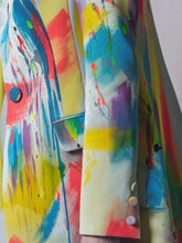 Hand Painted Suit Dress