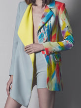 Hand Painted Suit Dress