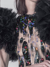 Hand Painted Silicone Injected Dress