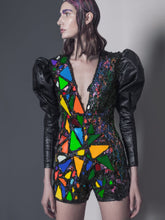 Hand Painted Silicone Injected Jumpsuit