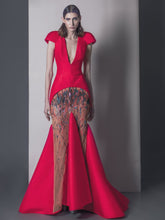 Hand Painted Silk Dress