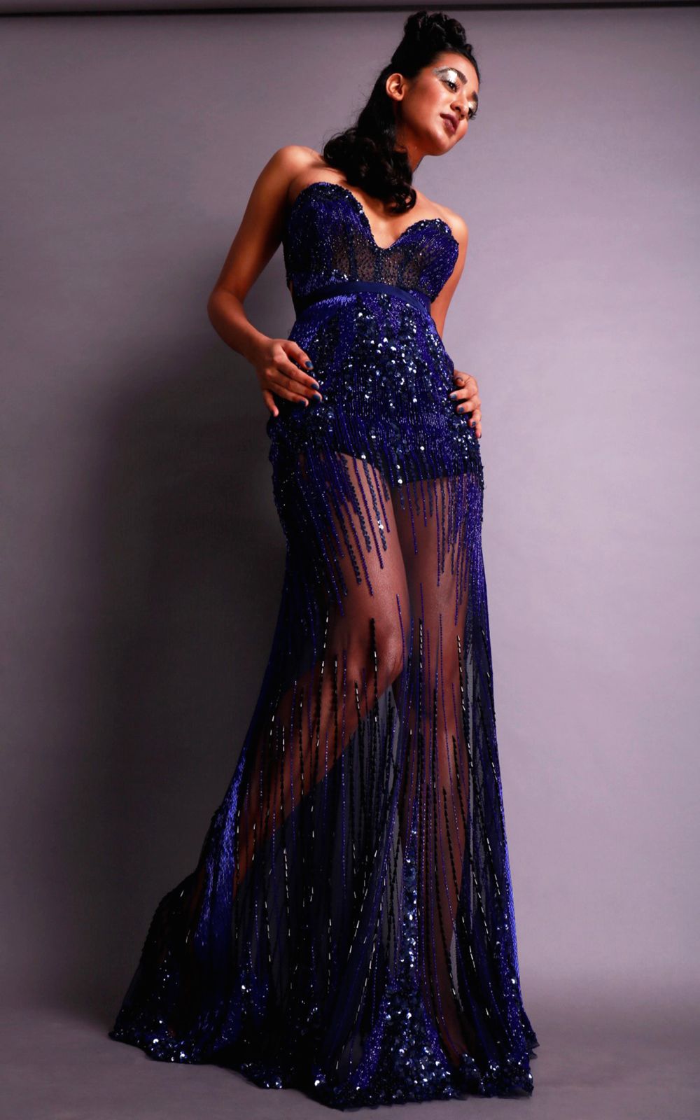 Embellished Handmade Gown