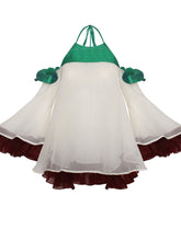Low-Back Organza Top