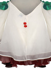 Low-Back Organza Top