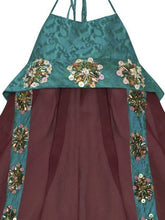 Low-Back Top With Lines